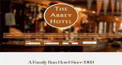 Desktop Screenshot of abbeyhotelballyvourney.com